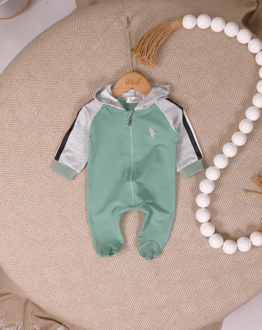 افرهول polo تطريز  - Color اخضر تكواز 
