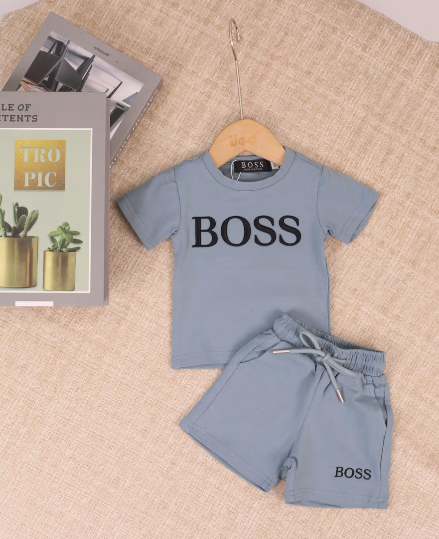 بدلة boss 2420 - Color بترولي 