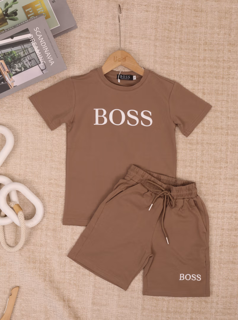 بدلة BOSS C2420 - Color بني 