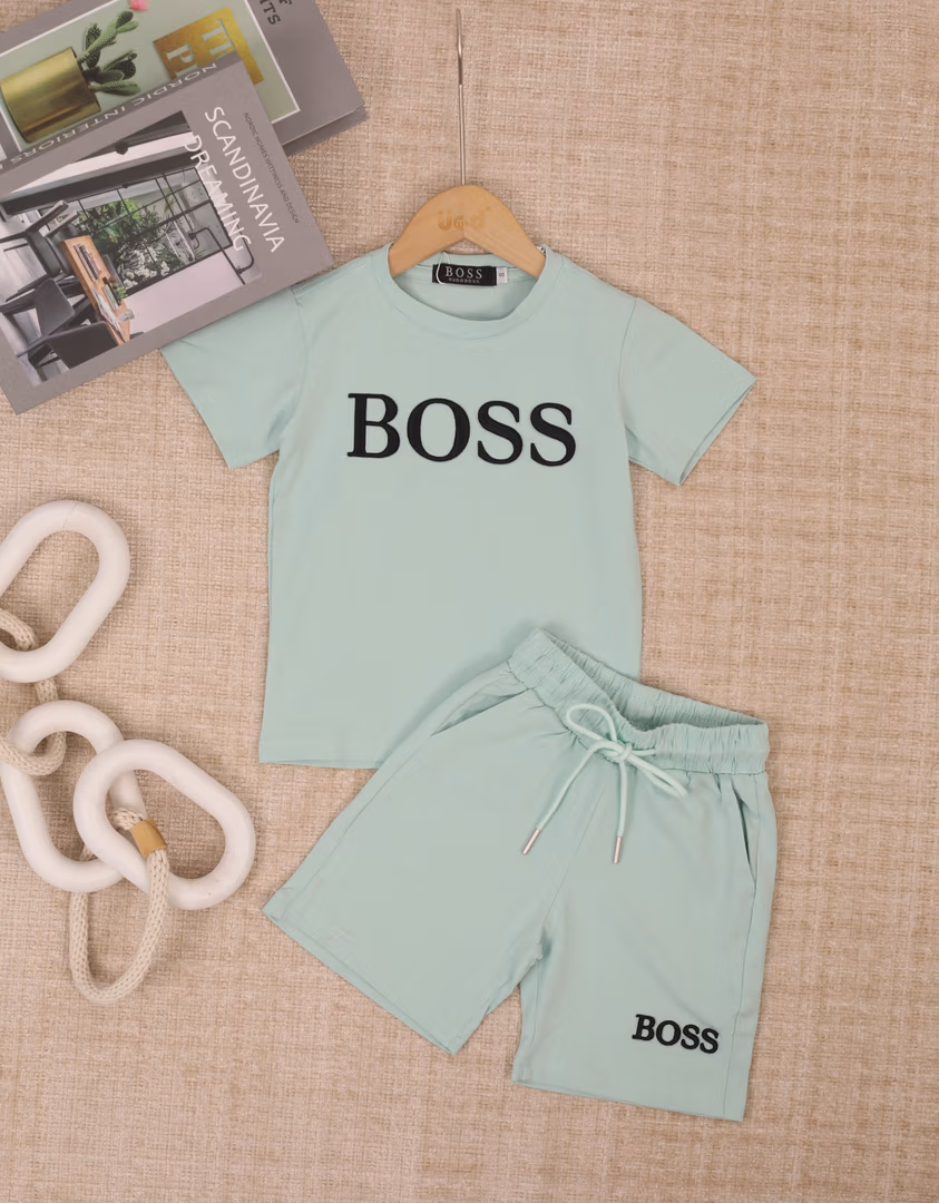 بدلة BOSS C2420 - Color تركواز 