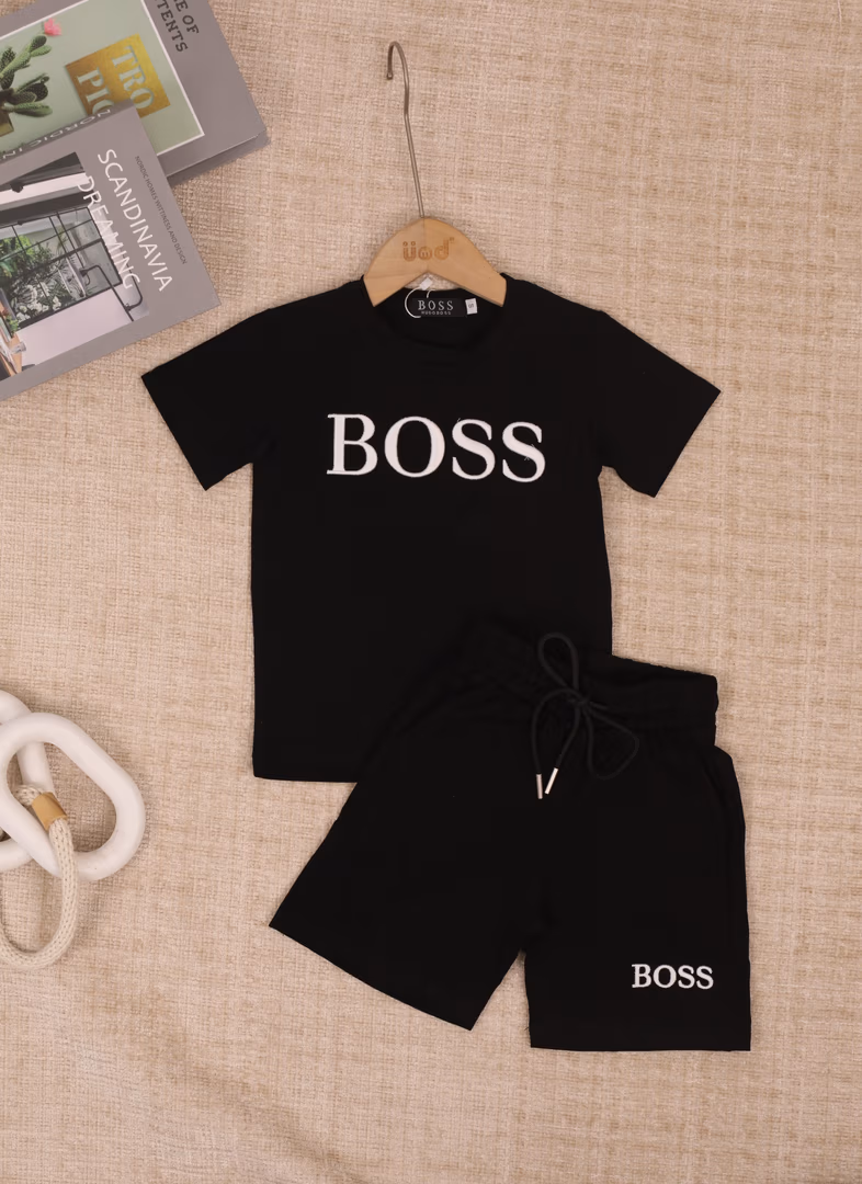 بدلة BOSS C2420 - Color أسود 