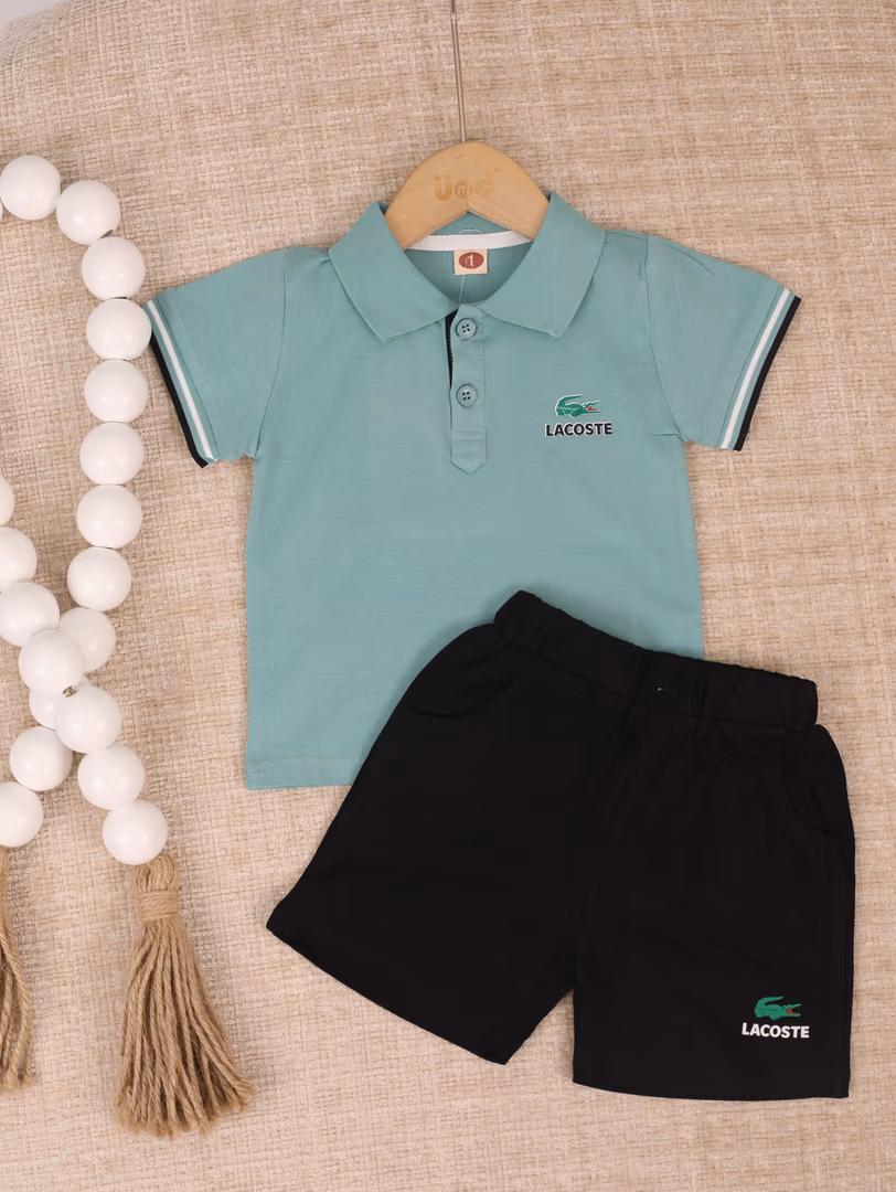 بدلة LACOSTE  - Color تركواز 