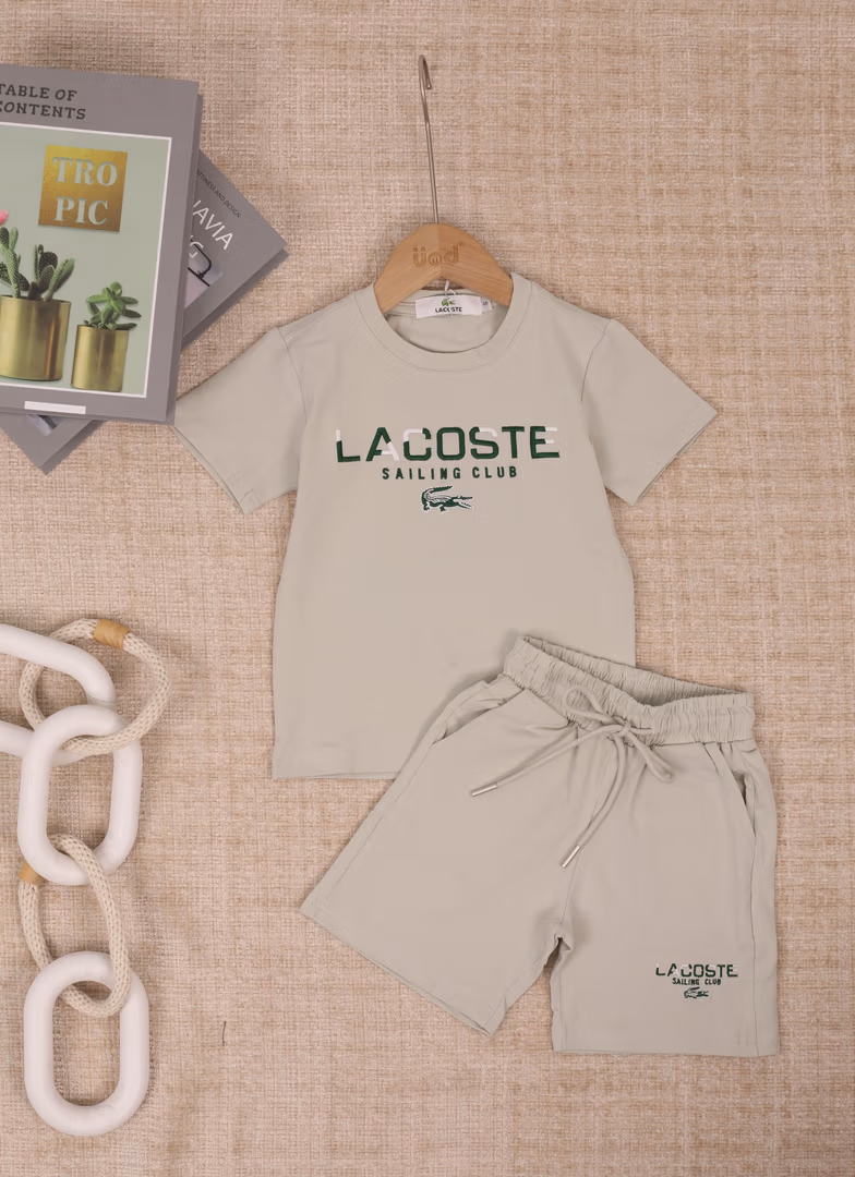 بدلة LACOSTE 2423 - Color طحيني 
