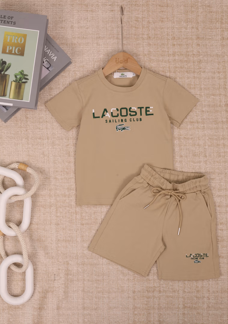 بدلة LACOSTE 2423 - Color بيج 