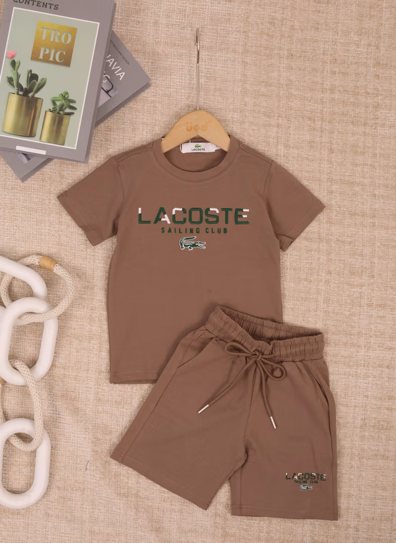 بدلة LACOSTE 2423 - Color بني 