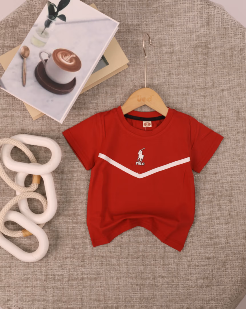 بلوزة ولادي  polo 01 - Color خمري 