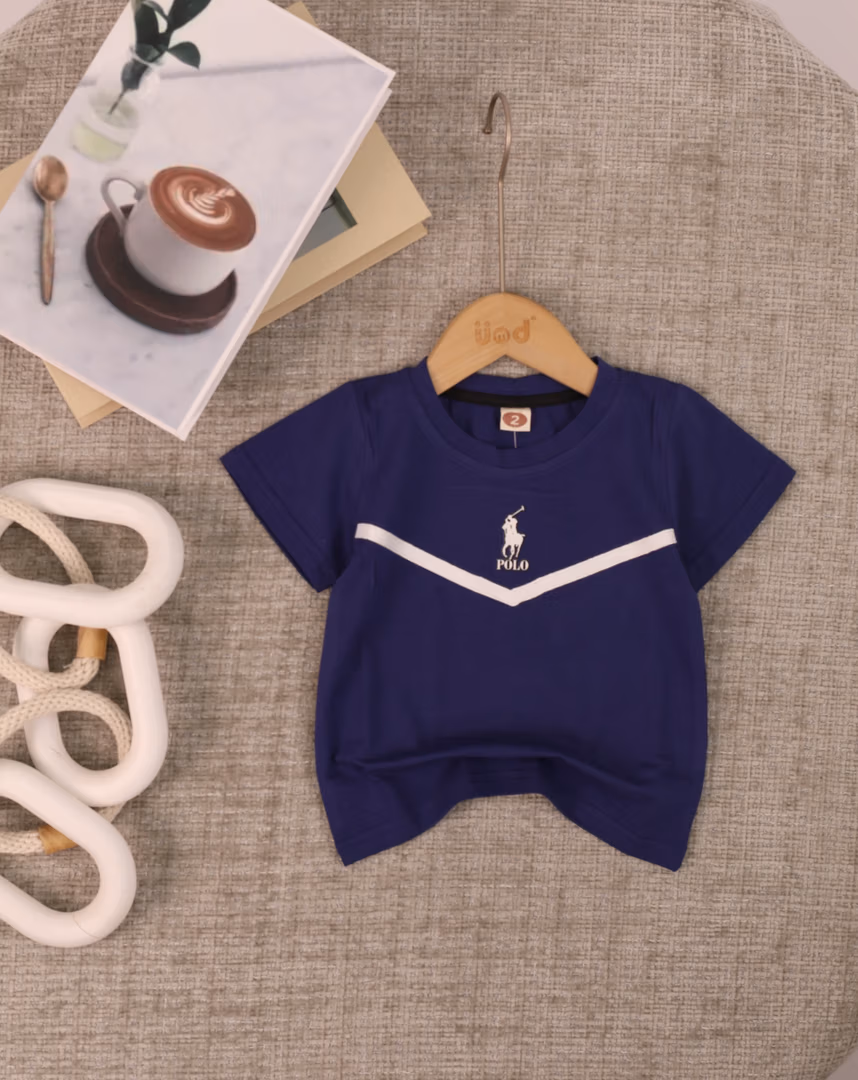بلوزة ولادي  polo 01 - Color كحلي 