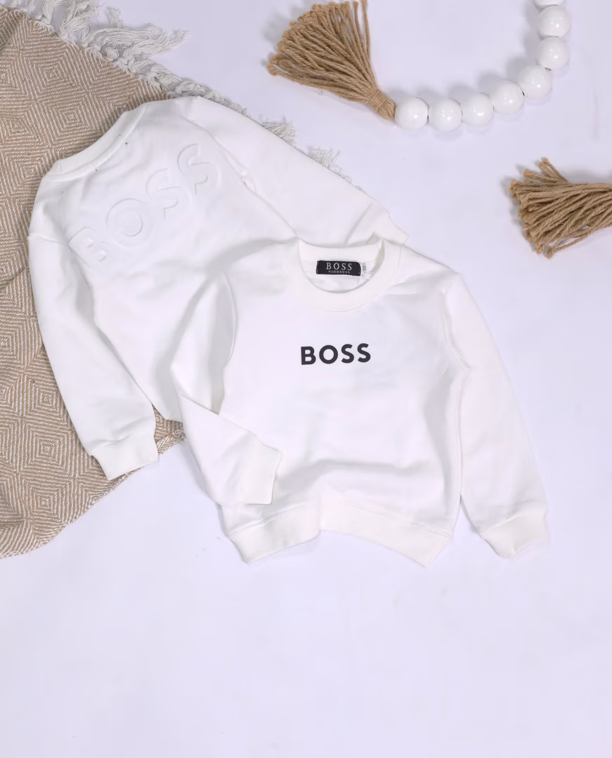 بلوزة BOSS  - Color ابيض 