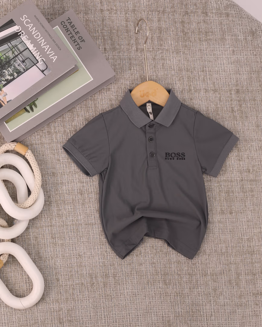 بلوزة BOSS 7057 - Color رمادي 