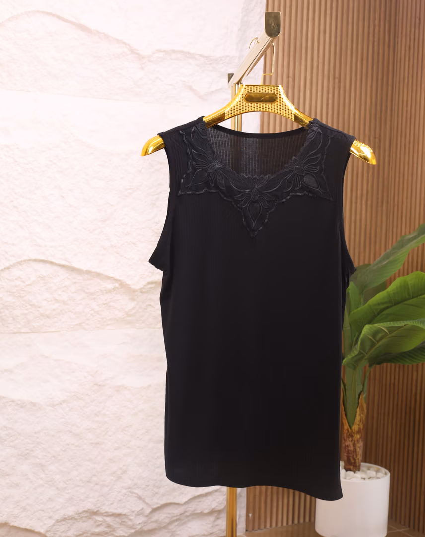 شباح قطني ستاتي 2158 - Color اسود