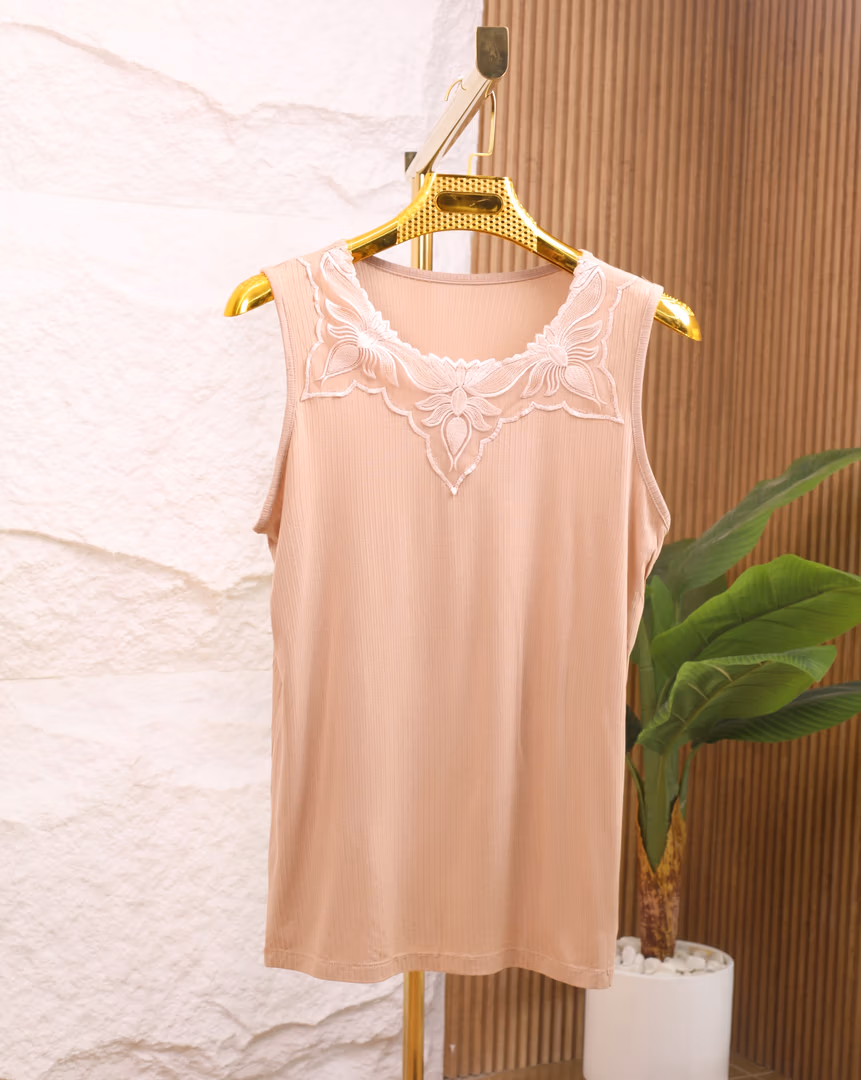 شباح قطني ستاتي 2158 - Color بيج
