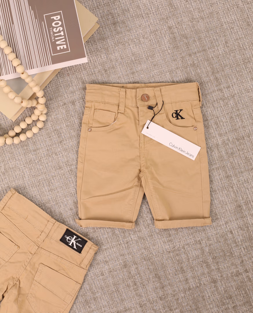 شرط calvin klein سادة  - Color بيج
