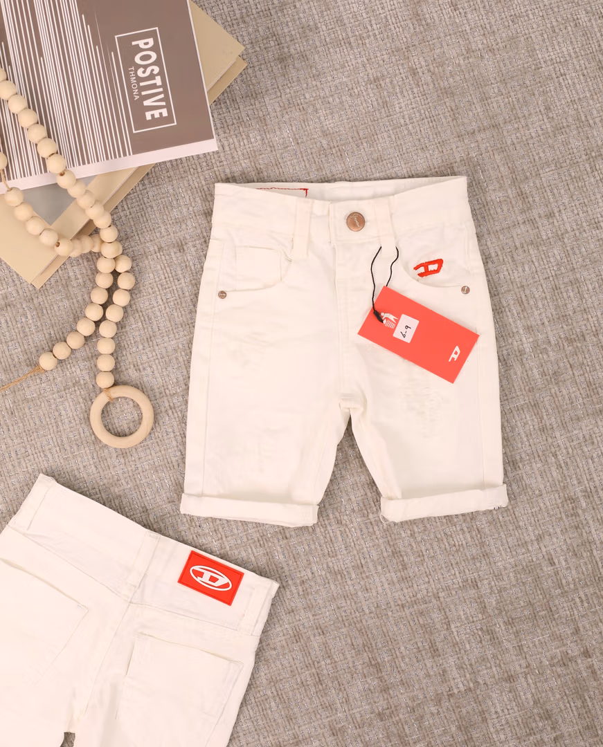 شرط diesel مزع  - Color أبيض 