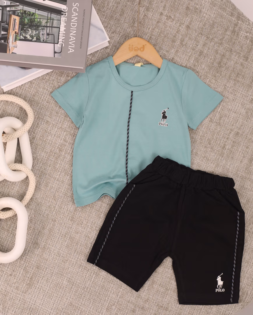 طقم البولو 403 - Color تركواز 