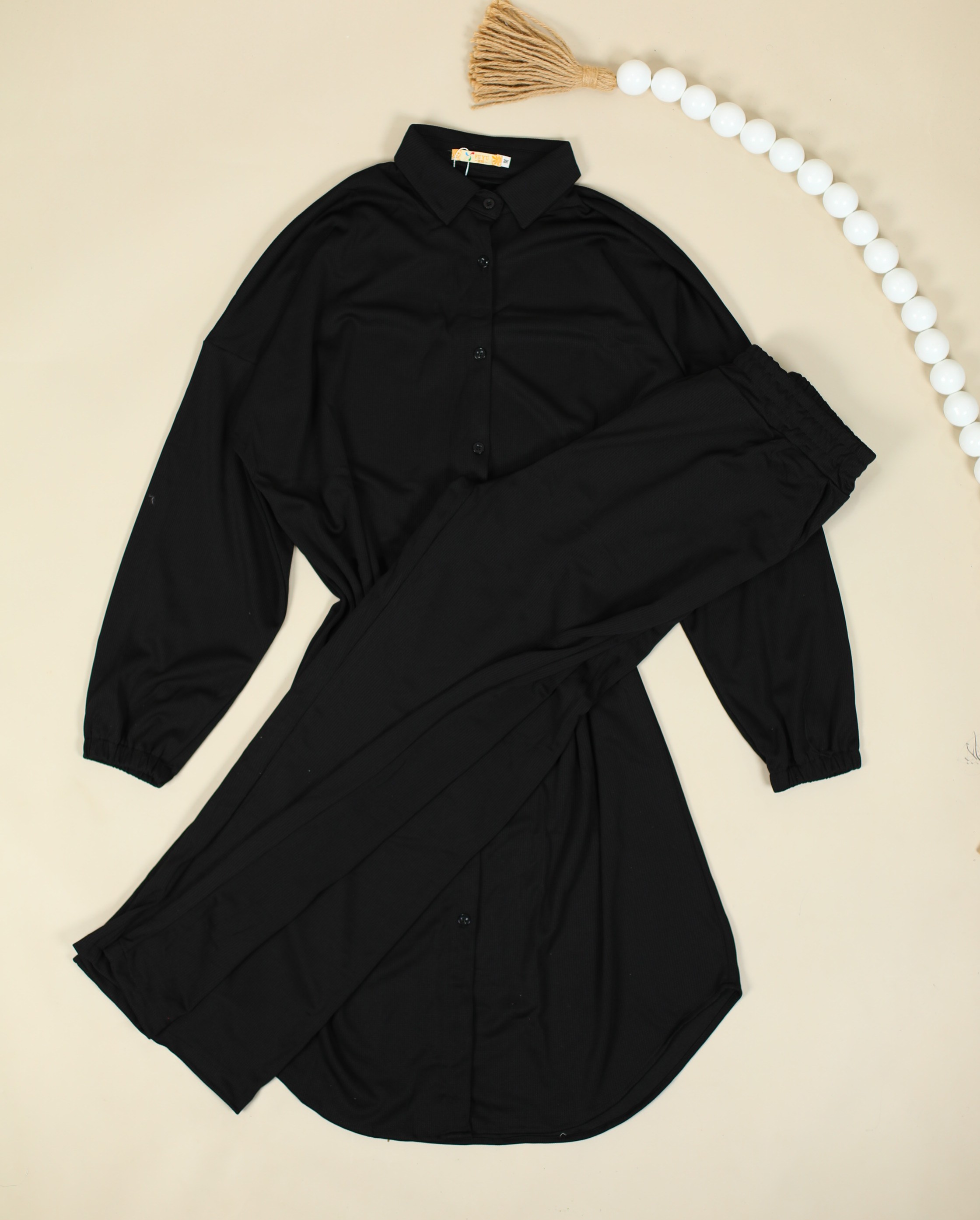 طقم ستاتي 009 - Color اسود