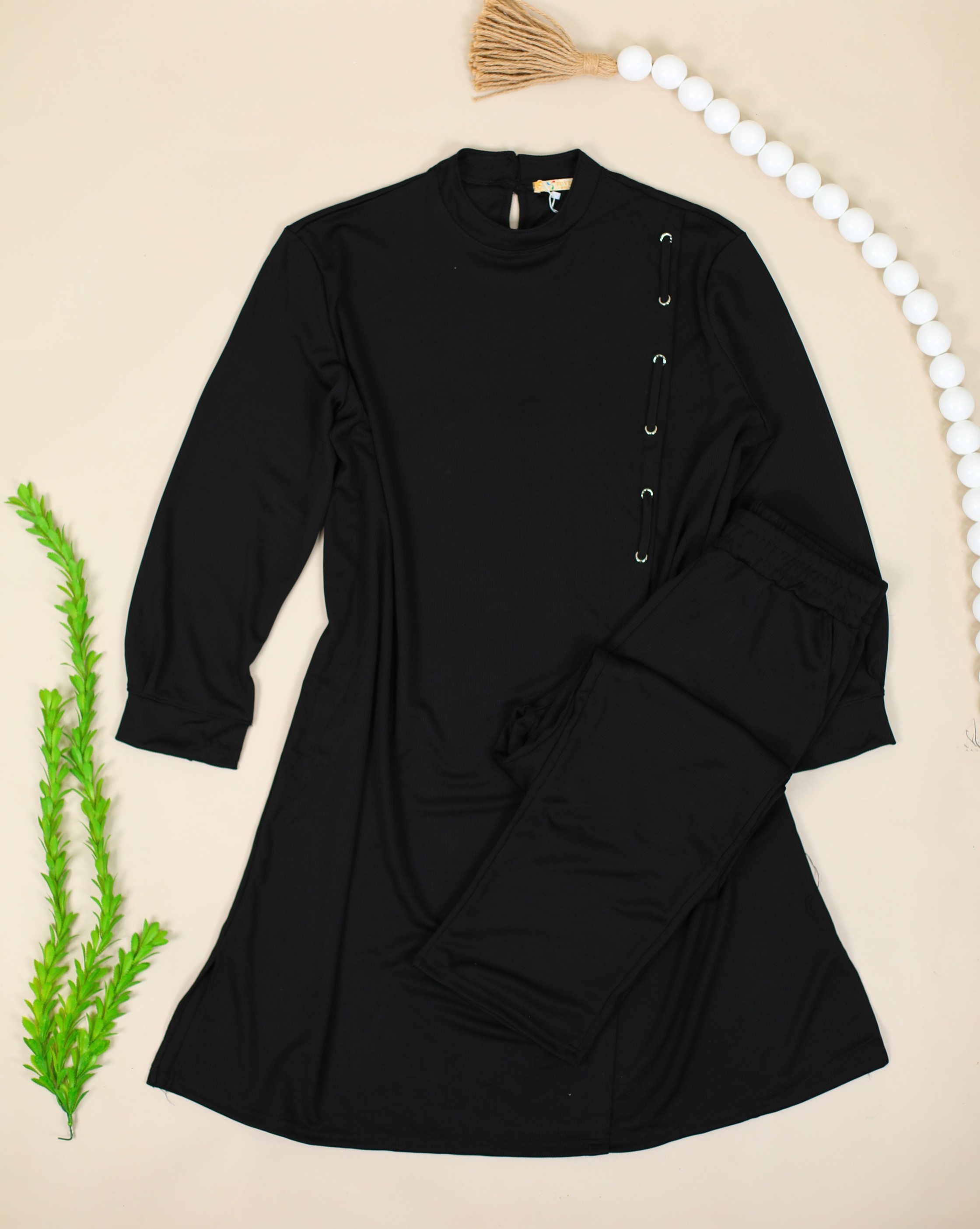 طقم ستاتي 111 - Color اسود