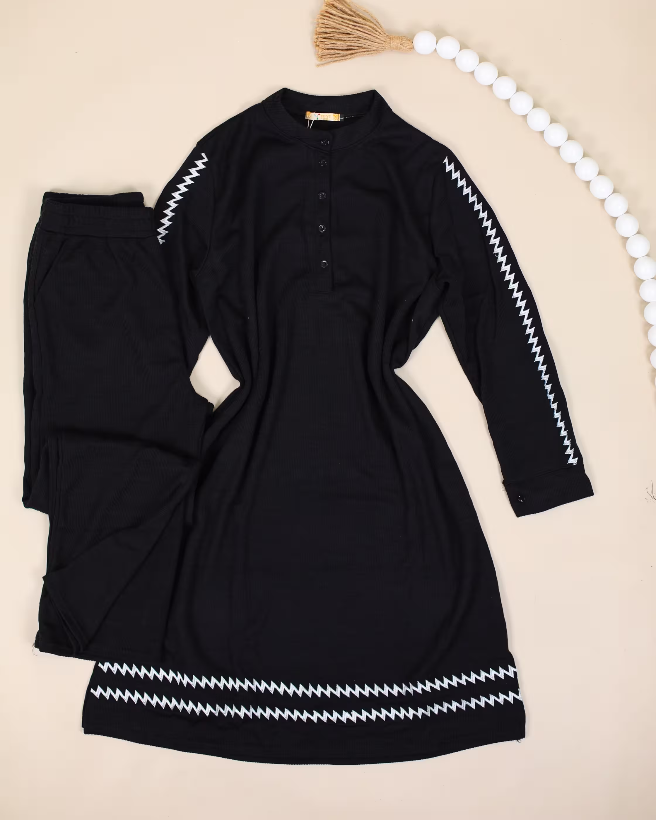 طقم ستاتي 269 - Color اسود