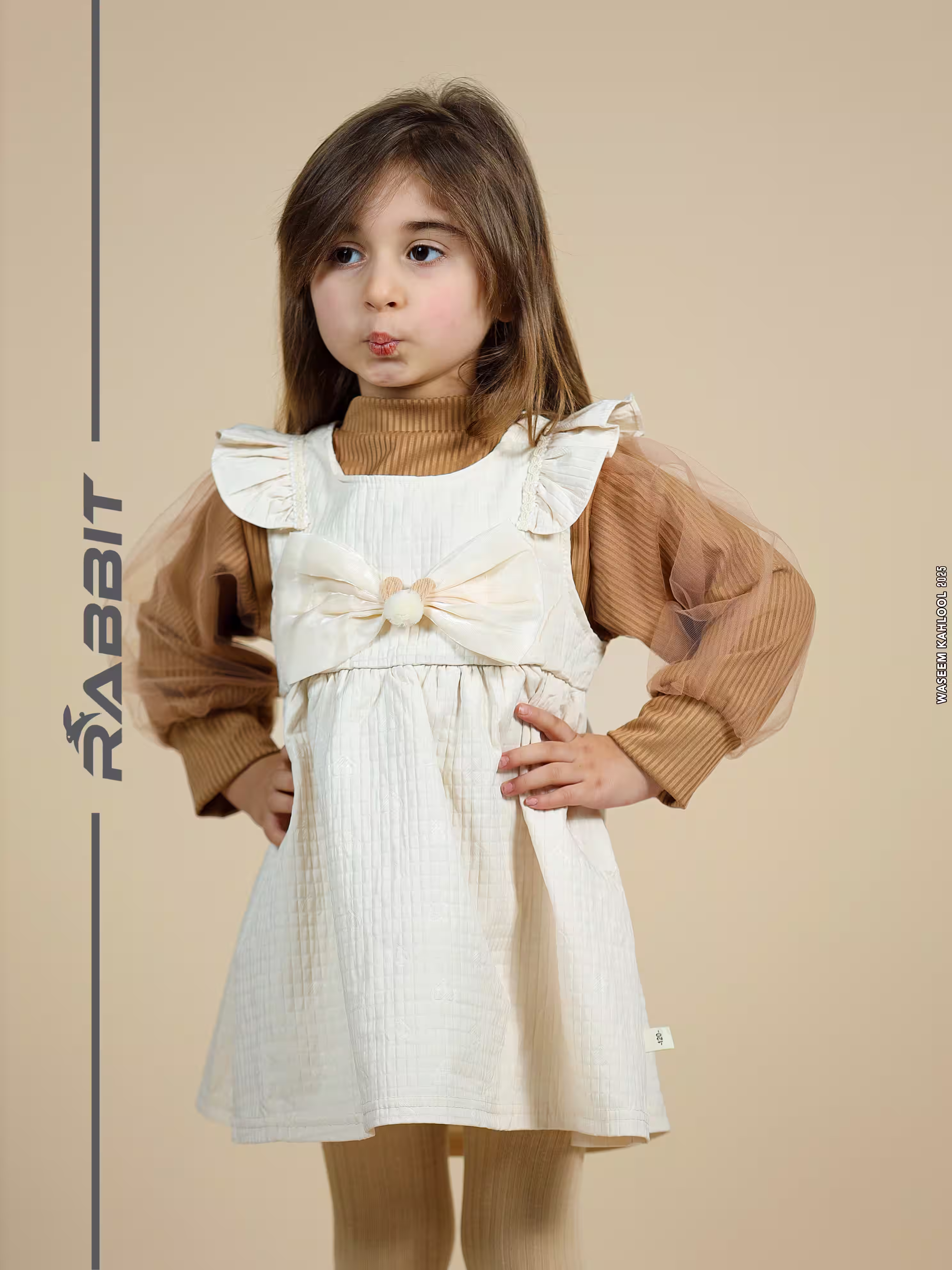 فستان بناتي 02 - Color سكري 