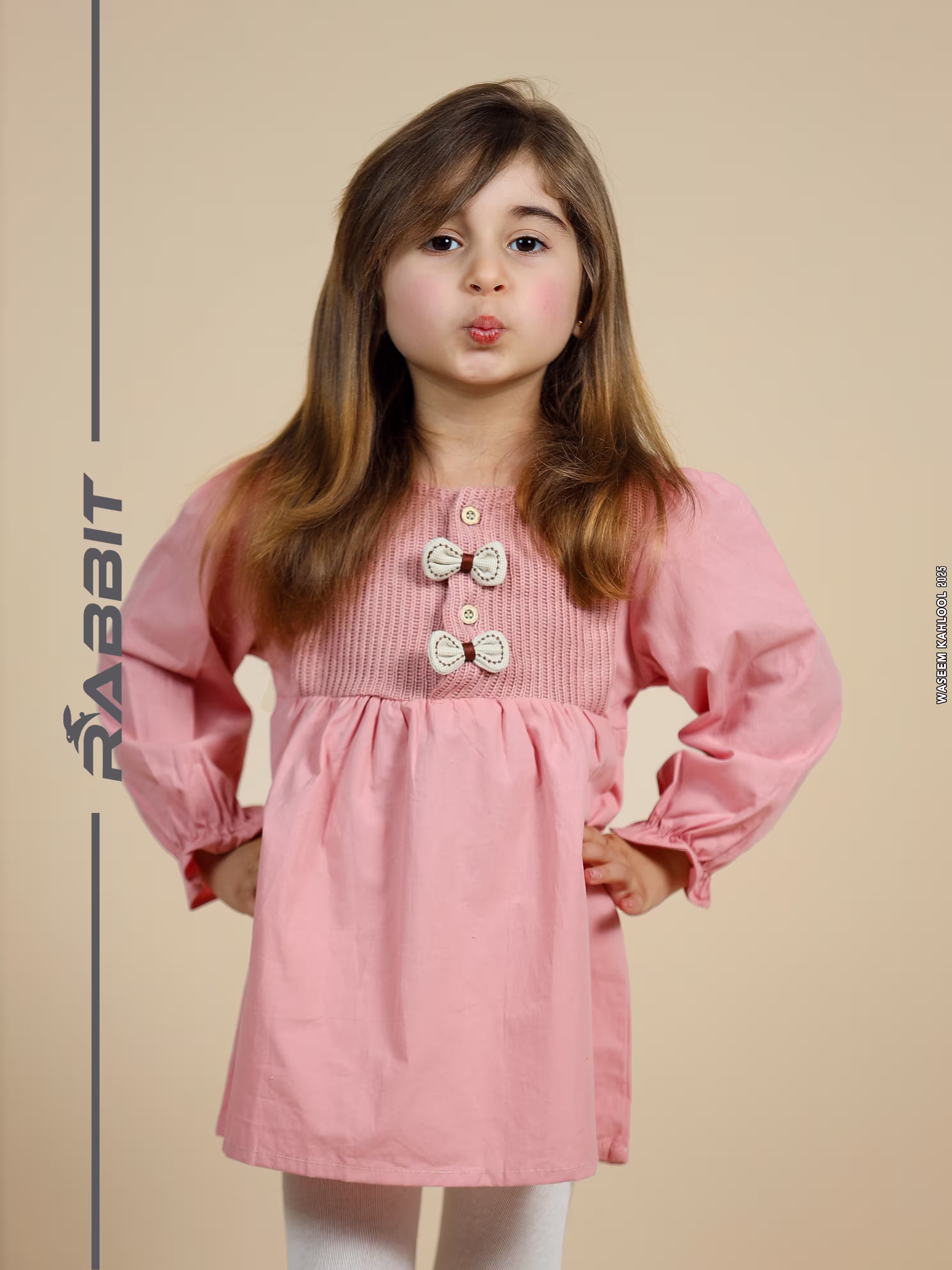فستان بناتي 05 - Color زهر 