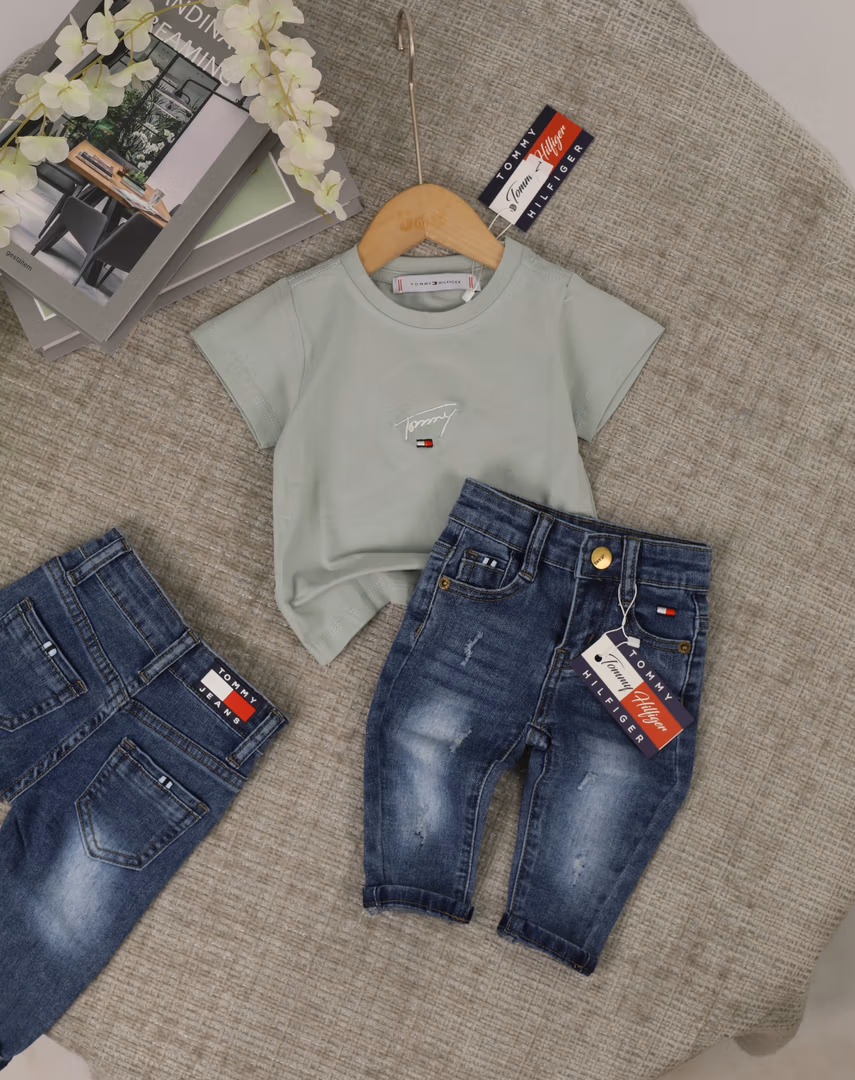  طقم تومي 02 - Color تركواز 