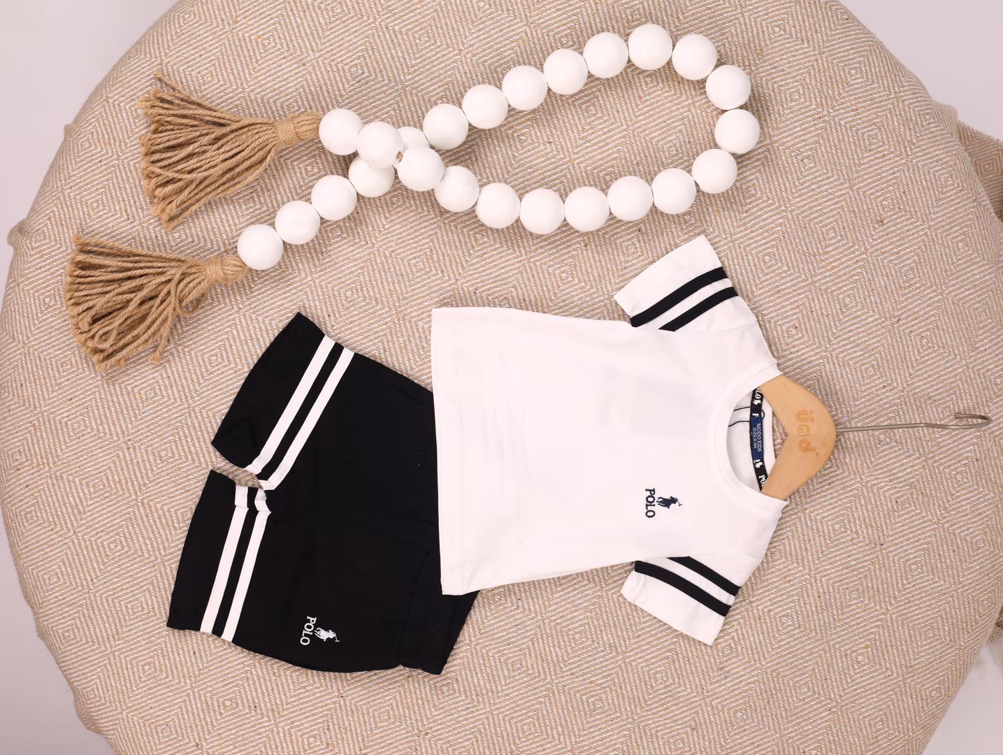  طقم  polo 62437 - Color ابيض 