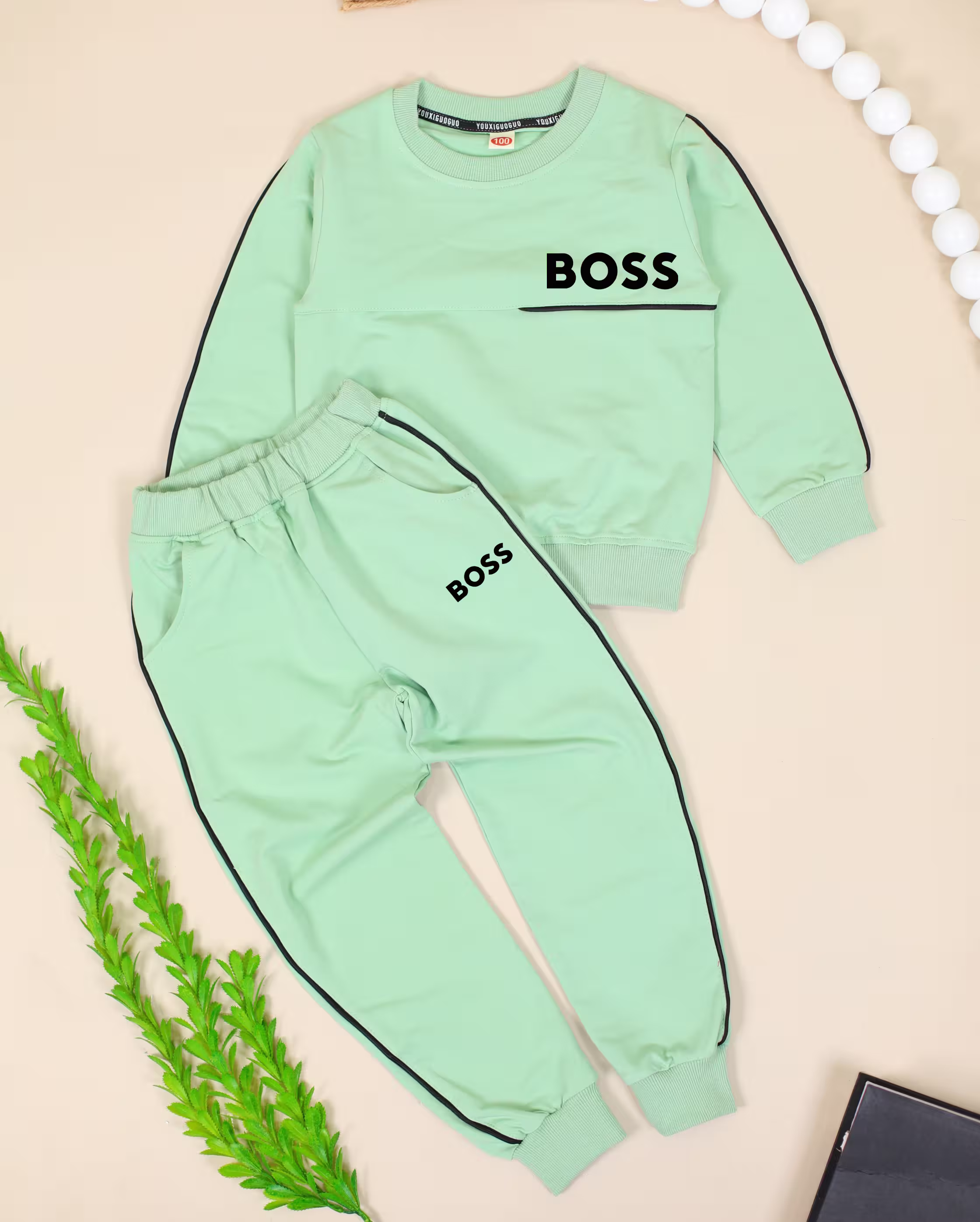 HA04 BOSS - Color اخضر فستقي 
